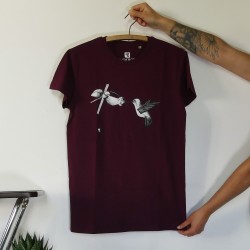 T-shirt coton bio colibri...