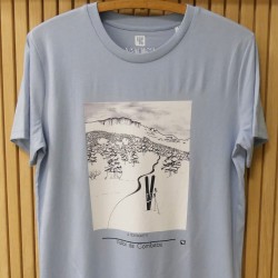 Organic cotton T-shirt ski...