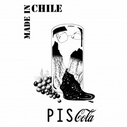 illustration chile piscola